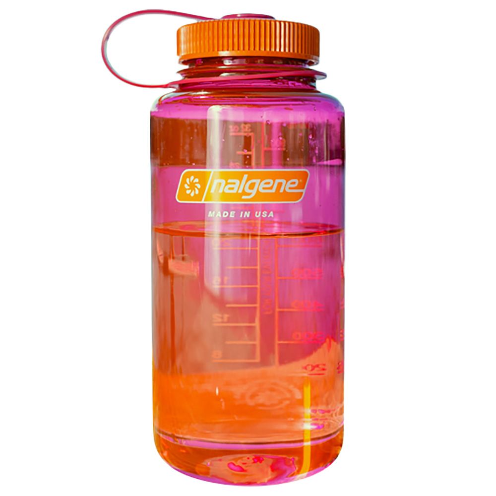 Nalgene - USA Wide Mouth Sustain Tritan Renew Bottle - 1 L - Flamingo Pink