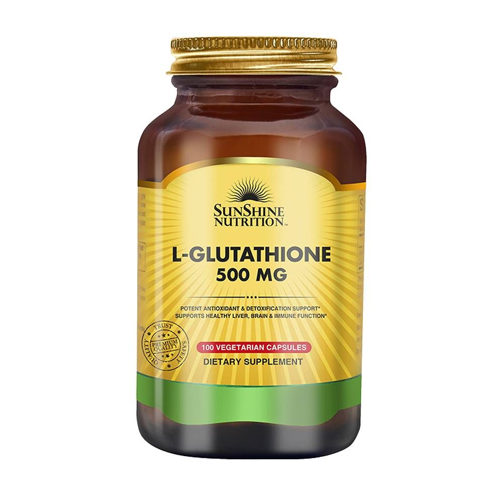 Sunshine Nutrition - L-Glutathione Capsule - 500mg - 100pcs