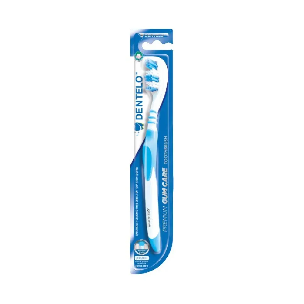 Dentelo - Premium Gum Care Toothbrush Extra Soft - Blue