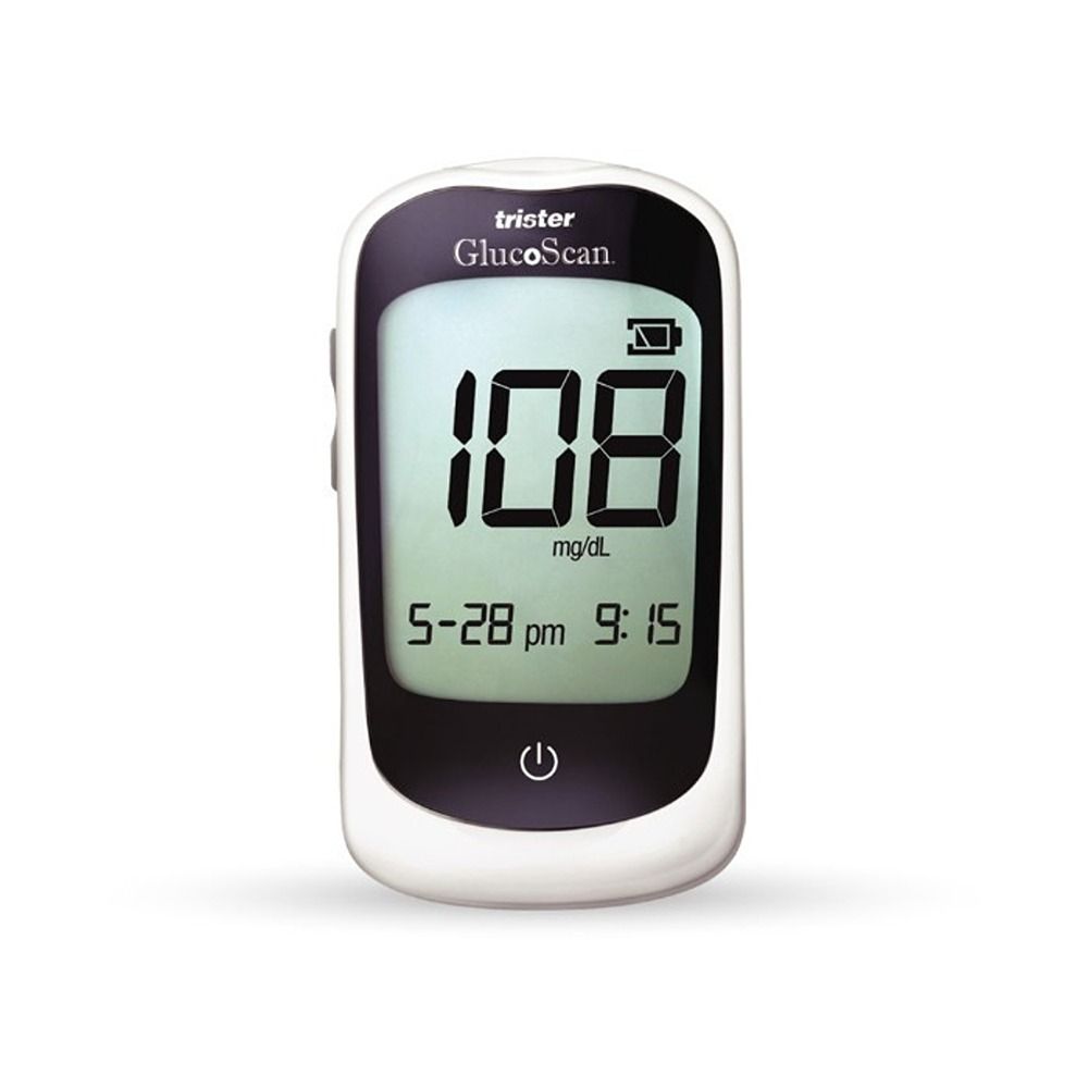 Trister - GlucoScan Blood Glucose Monitoring System - White