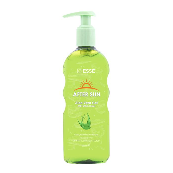 Essentialz - After Sun Aloe Vera Gel W/ Witch Hazel 200ml