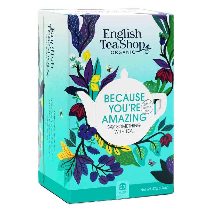 English Tea Shop - Organic Assorted 20 Teabags 37g