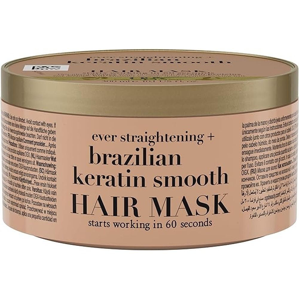 OGX - Ever Straightening Plus Brazilian Keratin Smooth Hair Mask - 250 ml