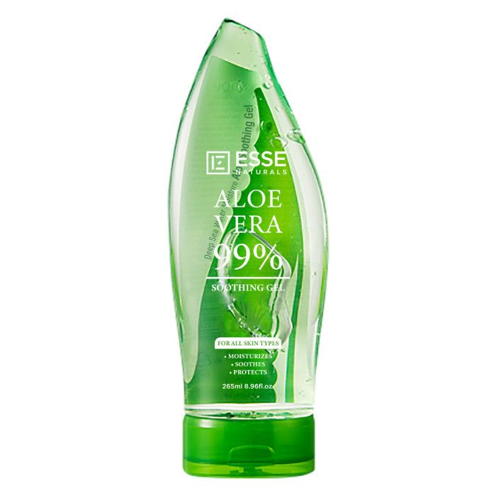 Essentialz - Naturals Aloe Vera 99 Percent Soothing Gel - For All Skin Types 265ml