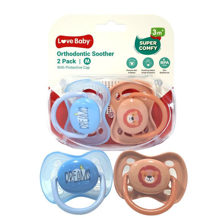 Love Baby - Orthodontic Soother - Pack of 2 - Medium