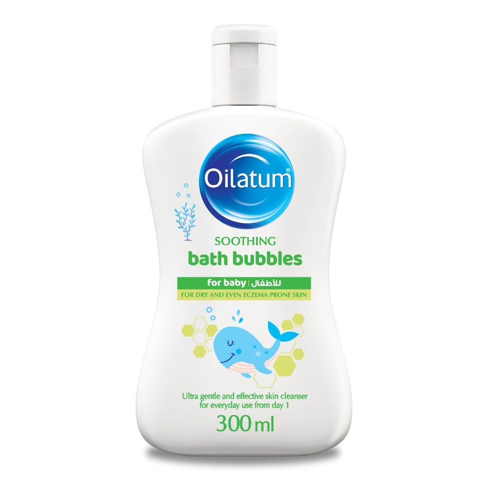 Oilatum - Baby Soothing Bath Bubbles - For Dry & Eczema Prone Skin 300ml