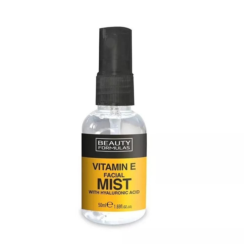 Beauty Formulas - Vitamin E Facial Mist With Hyaluronic Acid - 50 ml