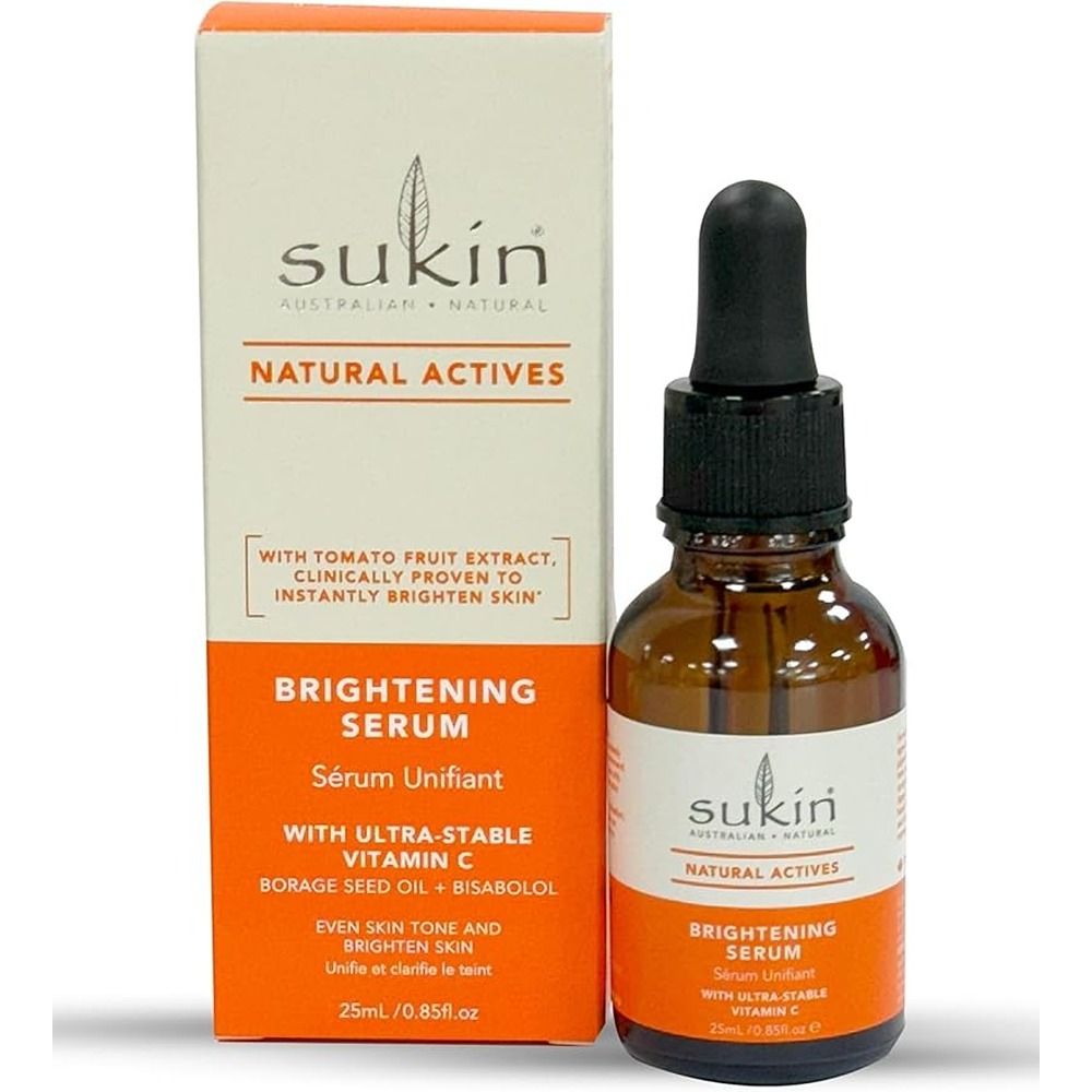 Sukin - Natural Actives Brightening Face Serum With Ultra Stable Vitamin C - 25ml