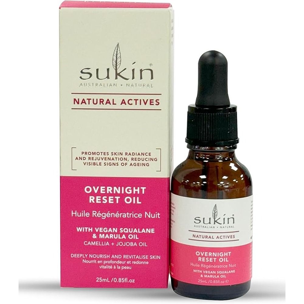 Sukin - Natural Actives Overnight Reset Skin Oil - 25ml