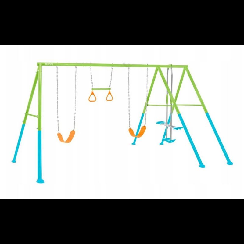 Intex - Swing And Glide Set - Green/Blue