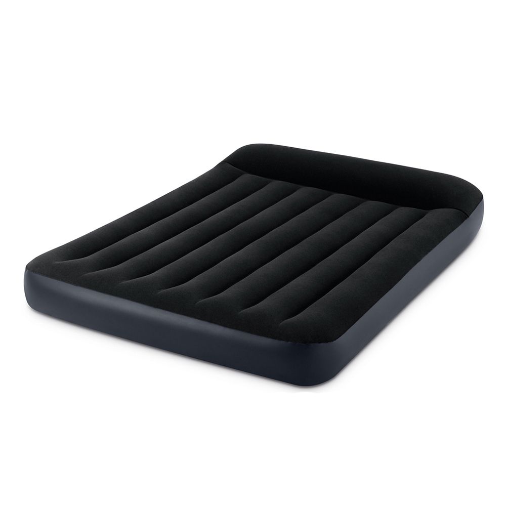 Intex - Dura-Beam Pillow Rest Airbed - Black - King