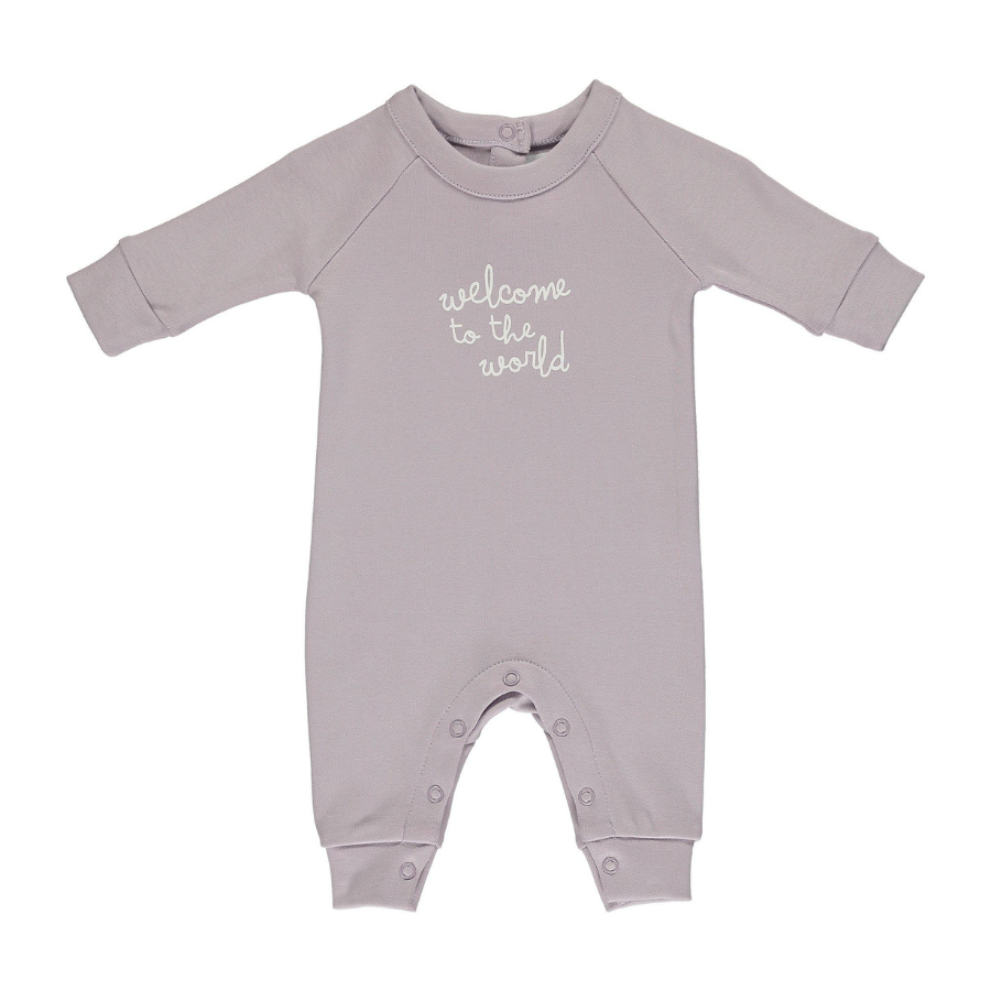 Bob & Blossom - Welcome To The World - All In One Jumpsuit - Heather