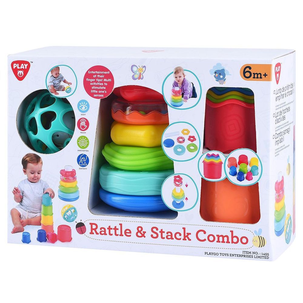 PlayGo - Rattle & Stack Combo