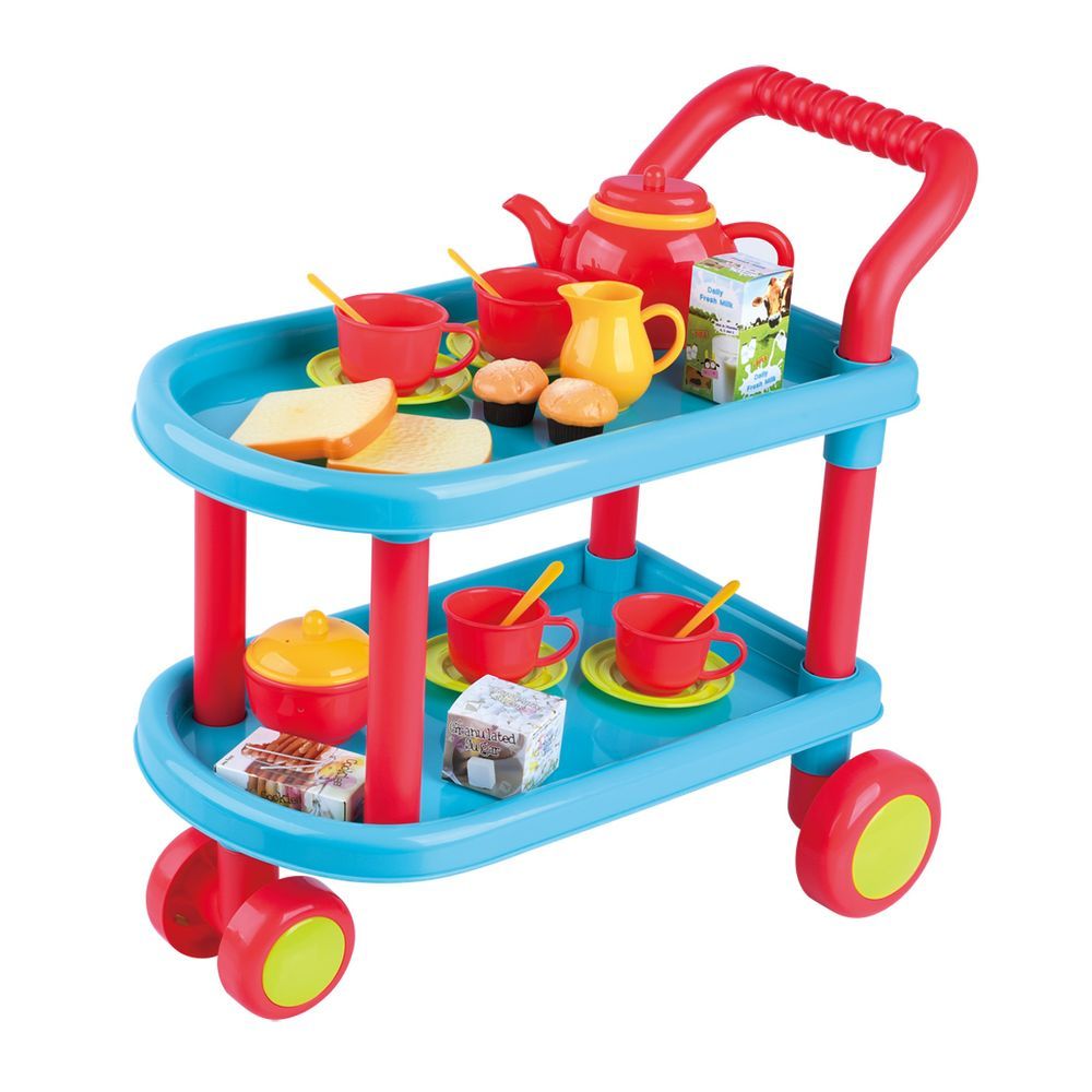 PlayGo - Tea Time Trolley Toy Set - 23 Pcs