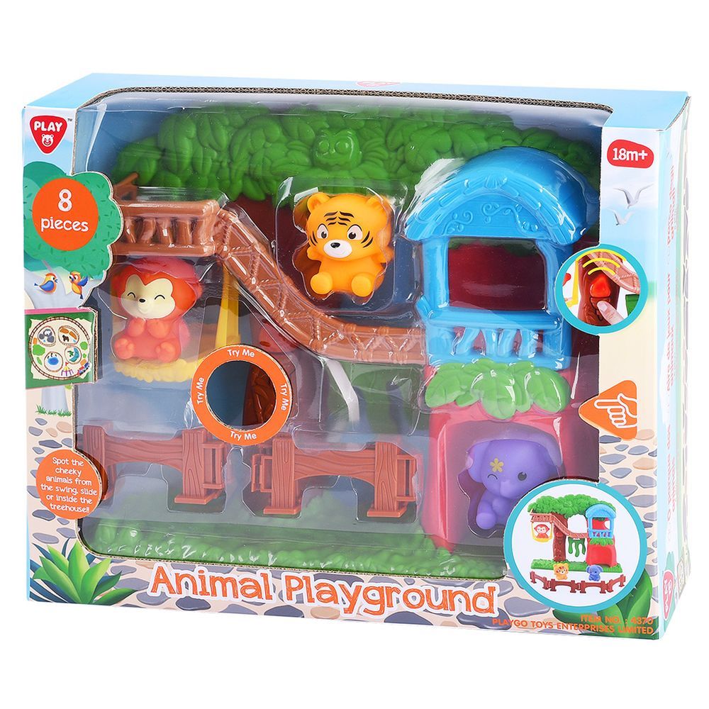 PlayGo - Animal Playground - 8pcs