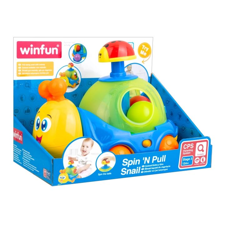 Winfun - Spin 'N Pull Snail