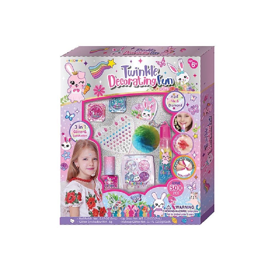 Pecaware - Twinkle Decorating Fun Make Up Set