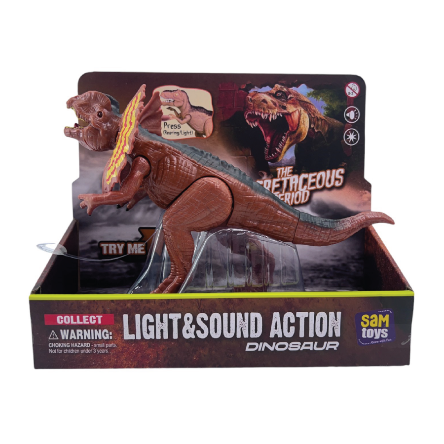 Sam Toys - Press & Play Simulation - Dilophosaurus