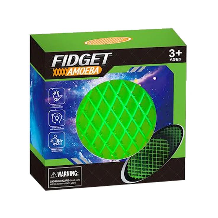 Sam Toys - Fidget Amoeba - 1pc - Color May Vary