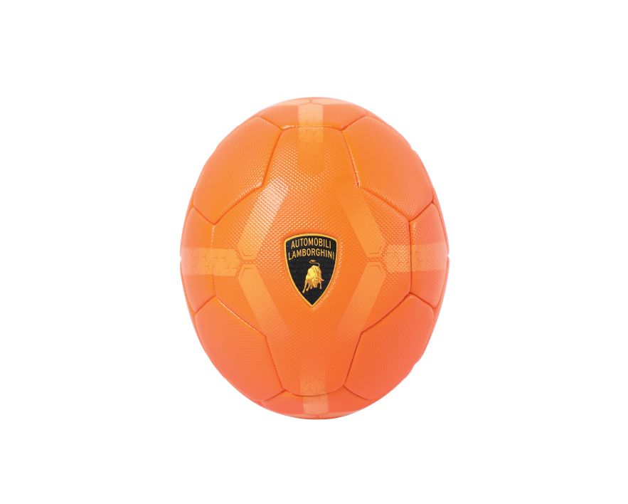 Lamborghini - Machine Sewing PVC Soccer Ball - Orange - Size 5