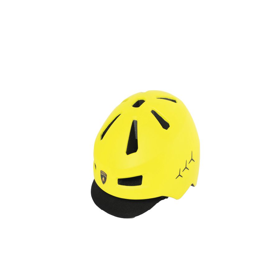 Lamborghini - Helmet With Adjustor - Yellow - 20cm