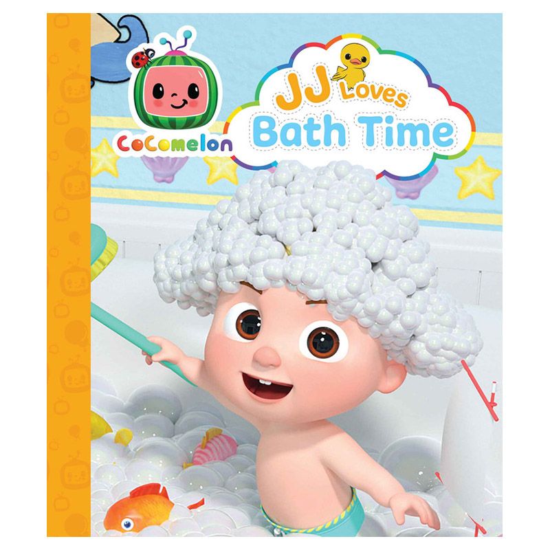 CoComelon - JJ Loves Bath Time Cased Board Book