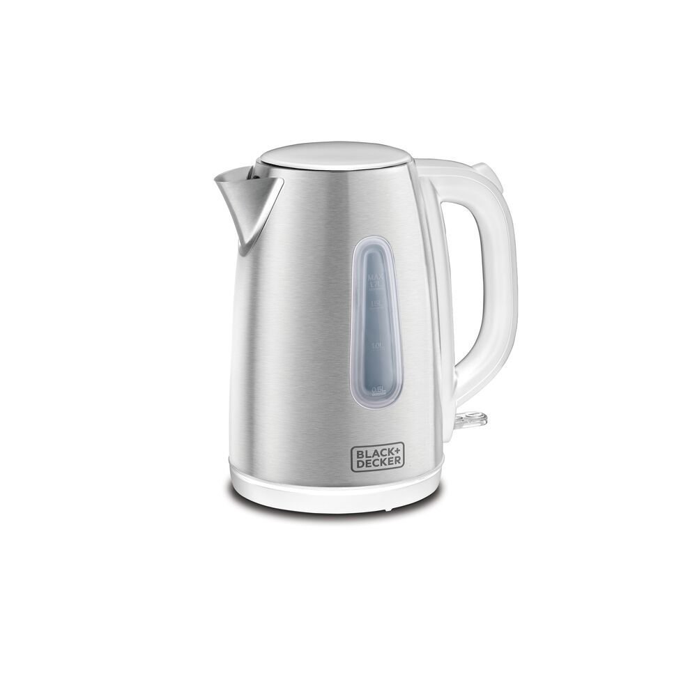 Black+Decker - Stainless Steel Electric Kettle - Silver - 1.7 L