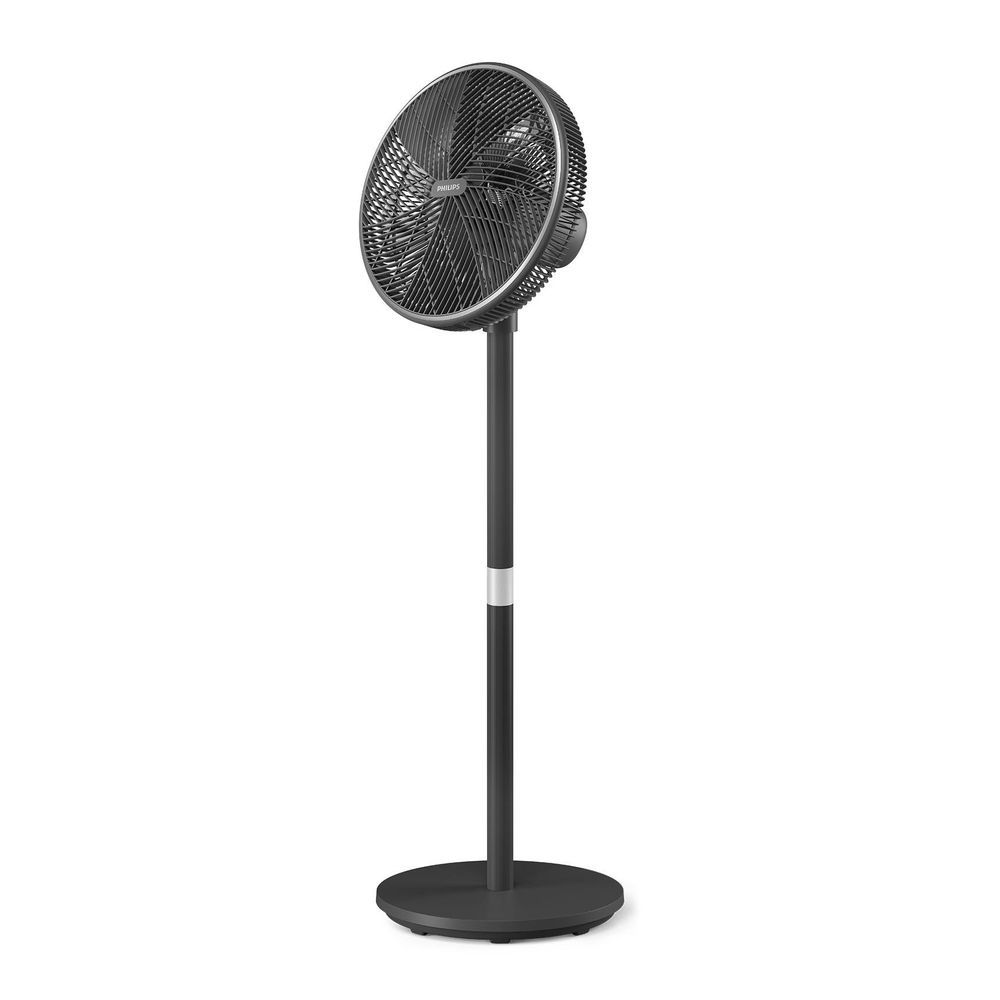 Philips - 3000 Series Pedestal Fan - Black - 48 W