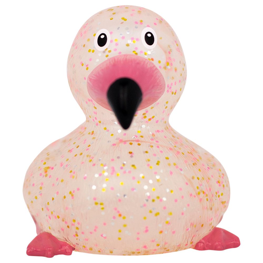 Lilalu - Glitter Flamingo Duck Bath Toy