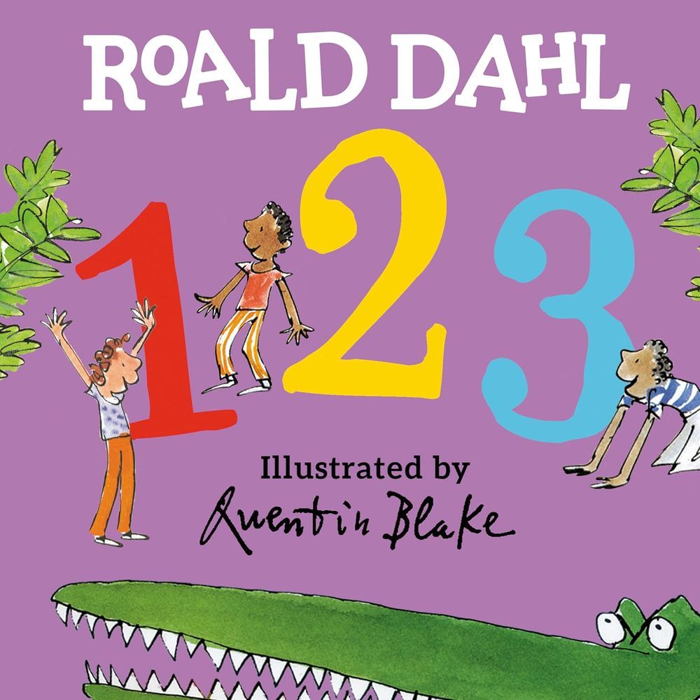 كتاب Counting Board Roald Dahl 123