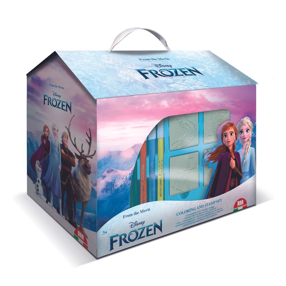 Multiprint - Frozen House Stamping & Coloring Set