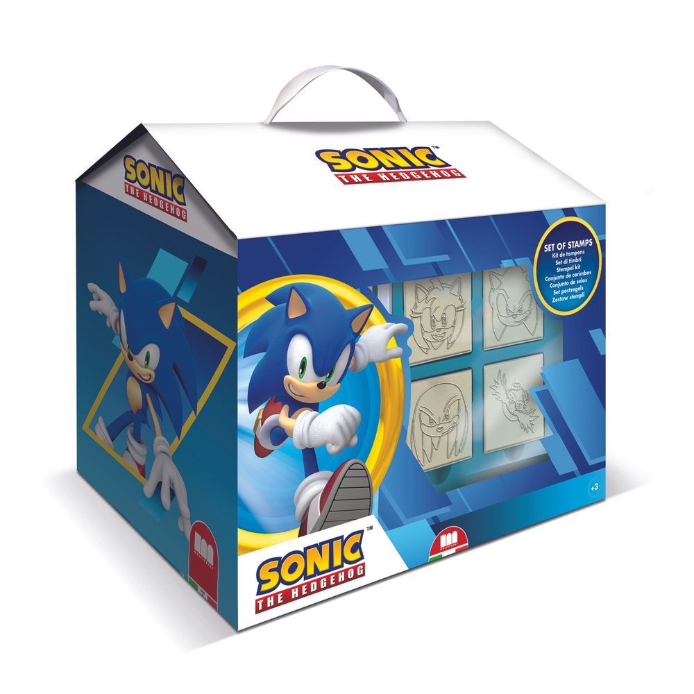 Multiprint - Sonic House Stamping & Coloring Set