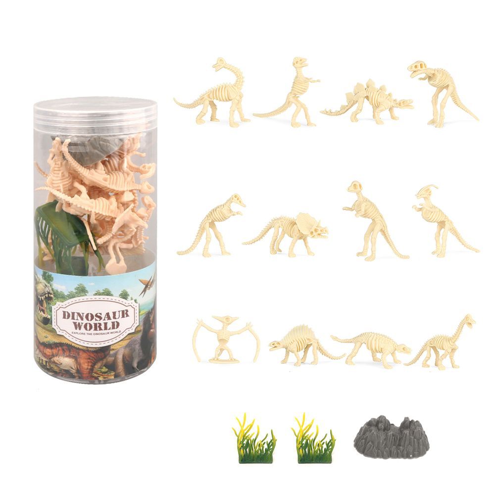 Galaxy Toys - Dinosaur World Fossil Set - 15 Pcs