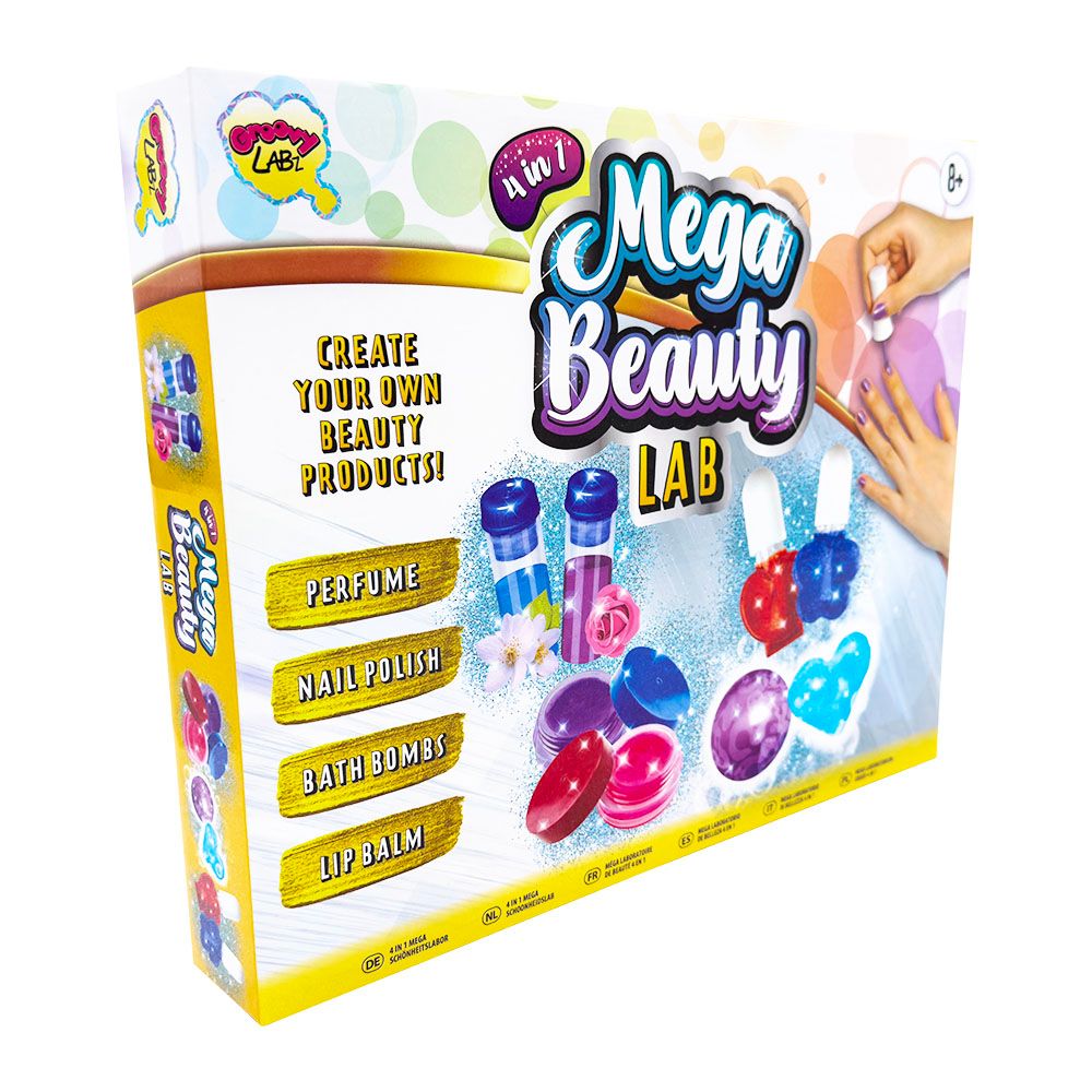 RMS - 4-In-1 Mega Beauty Lab Perfume, Nail Polish, Bath Bomb & Lip Balm