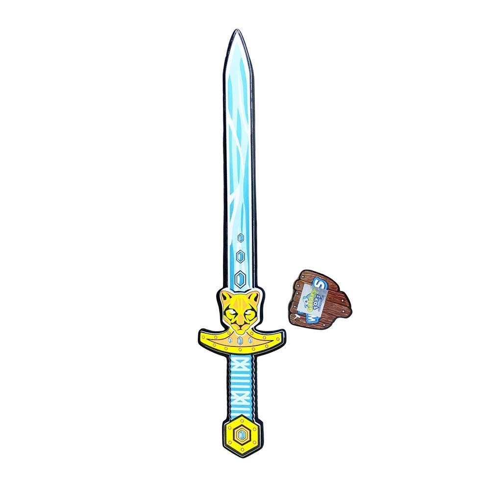 Galaxy Toys - Lion Hero Foam Sword - Blue/Yellow