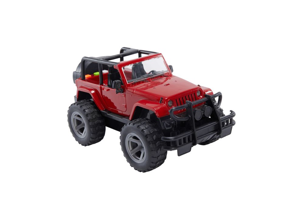 Galaxy Toys - City Service Off-Road Friction Powered Jeep - Red