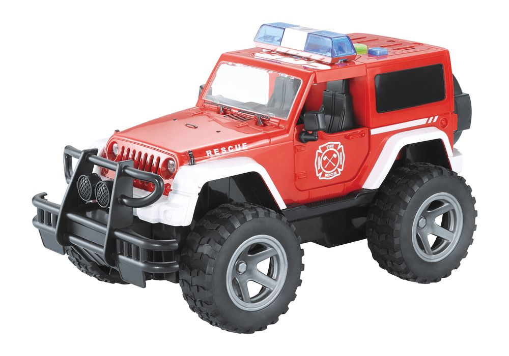 Galaxy Toys - Police Car With Light And Sound - Red