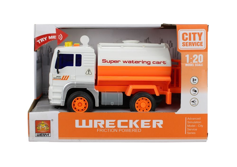 Galaxy Toys - City Service Wrecker Watering Truck