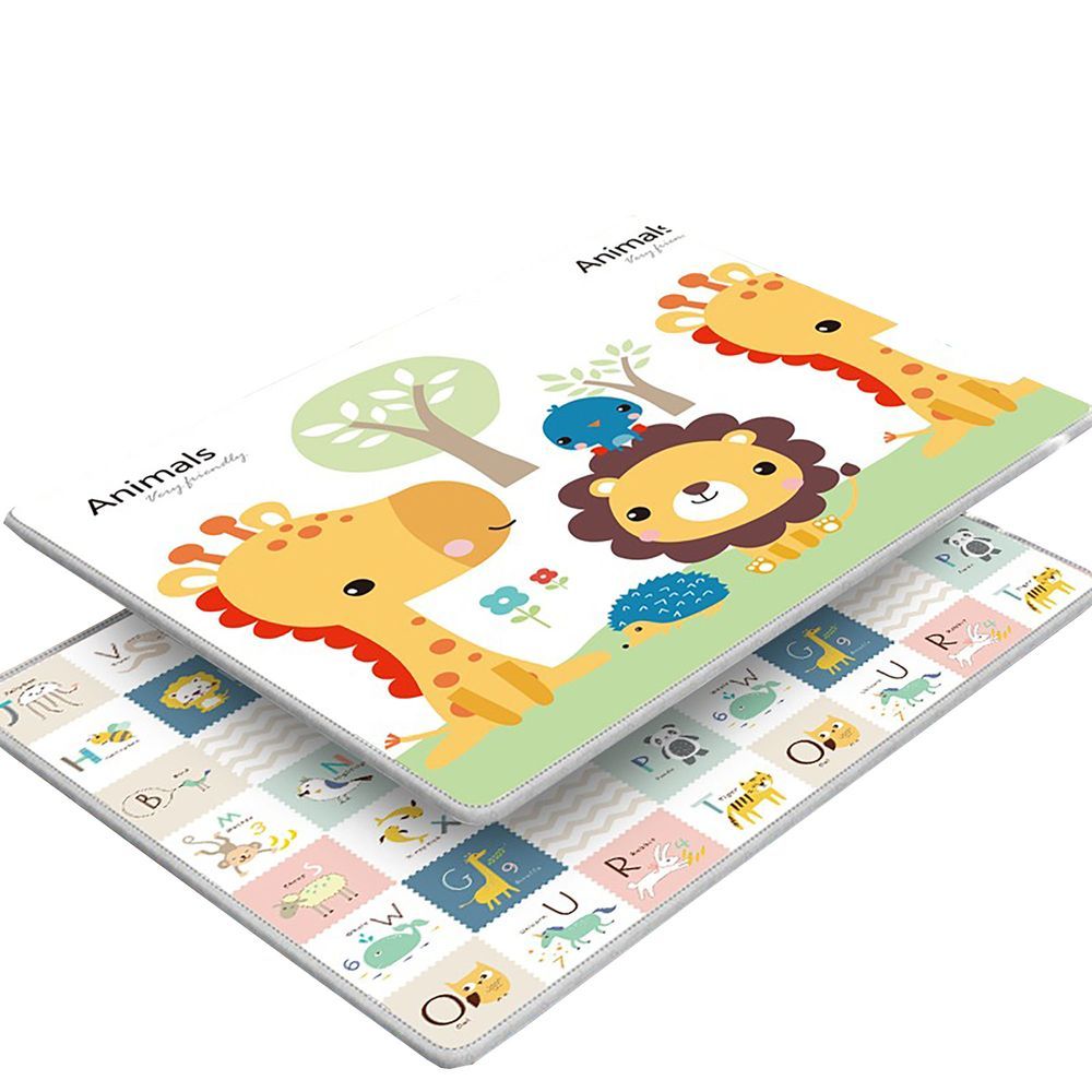 Galaxy Toys - Reversible Baby Playmat - Animals - 1cm