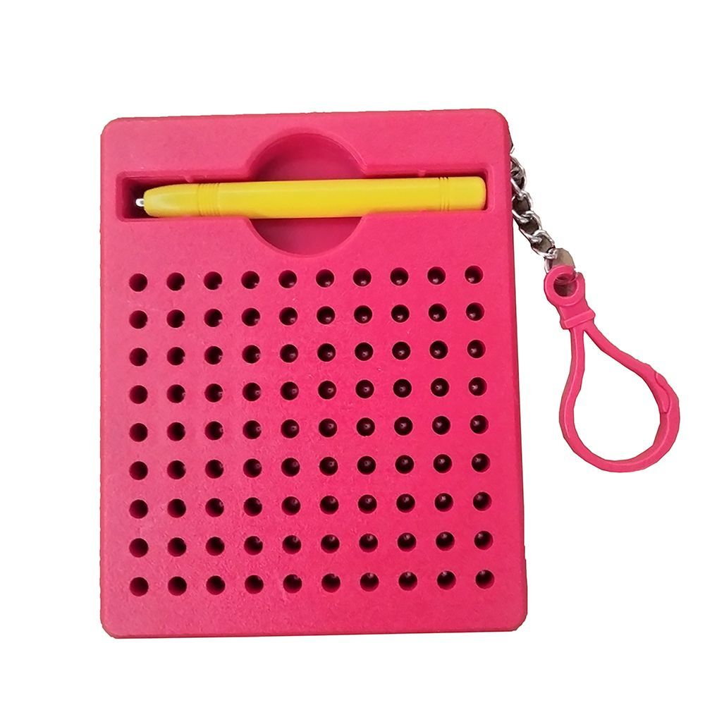 Galaxy Toys - Magnetic Drawing Board Keychain - Red