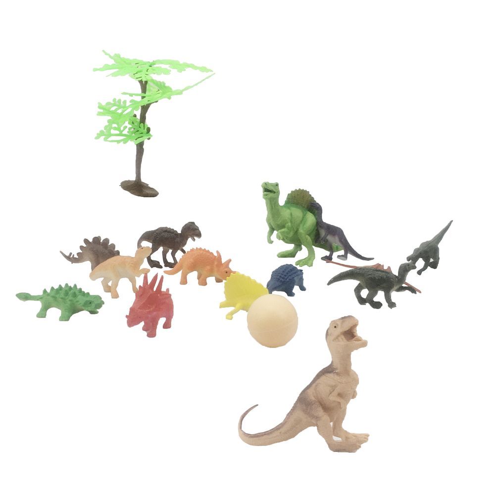 Galaxy Toys - Dinosaur Playset - 16 Pcs