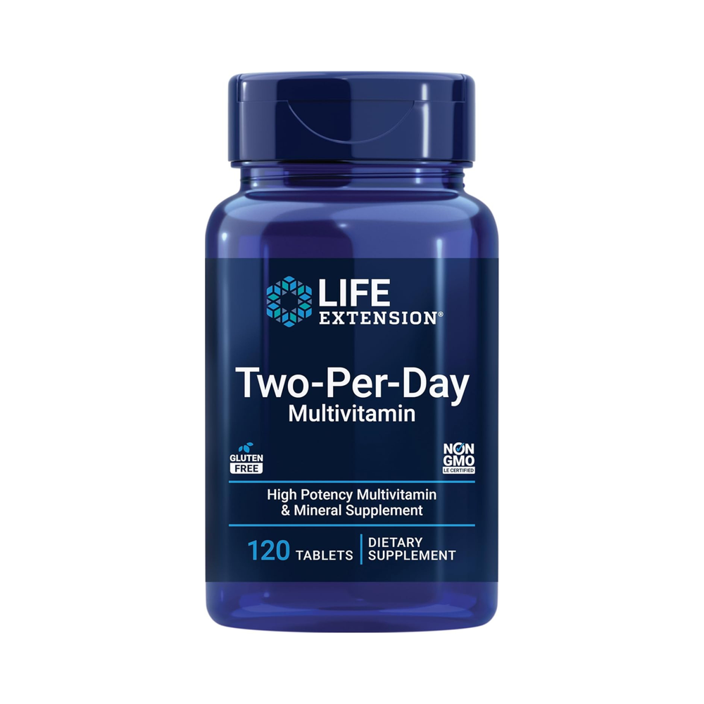 LIFE EXTENSION - Two-Per-Day Multivitamin - 120 Capsules