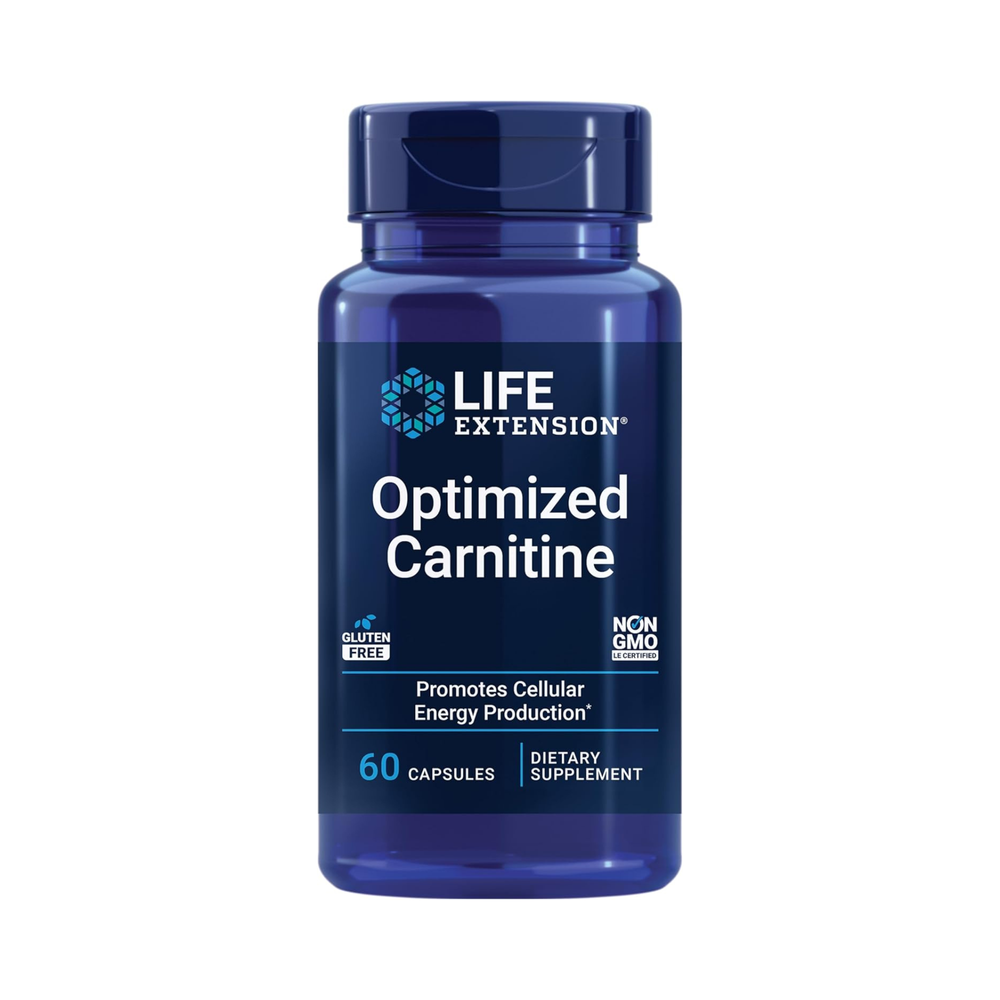 LIFE EXTENSION - Optimized Carnitine - 60 Capsules