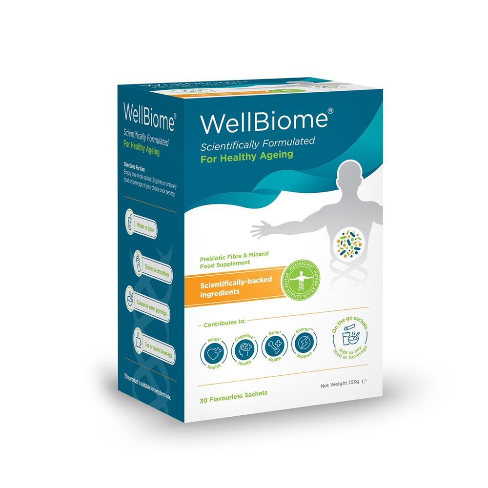 Opti Biotix - Wellbiome Dietary Supplement For Healthy Microbiome Balance 30Sachets