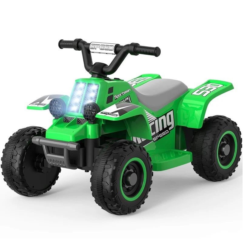 Amsham - Baby Love Kids Quad Bike 6V - Green