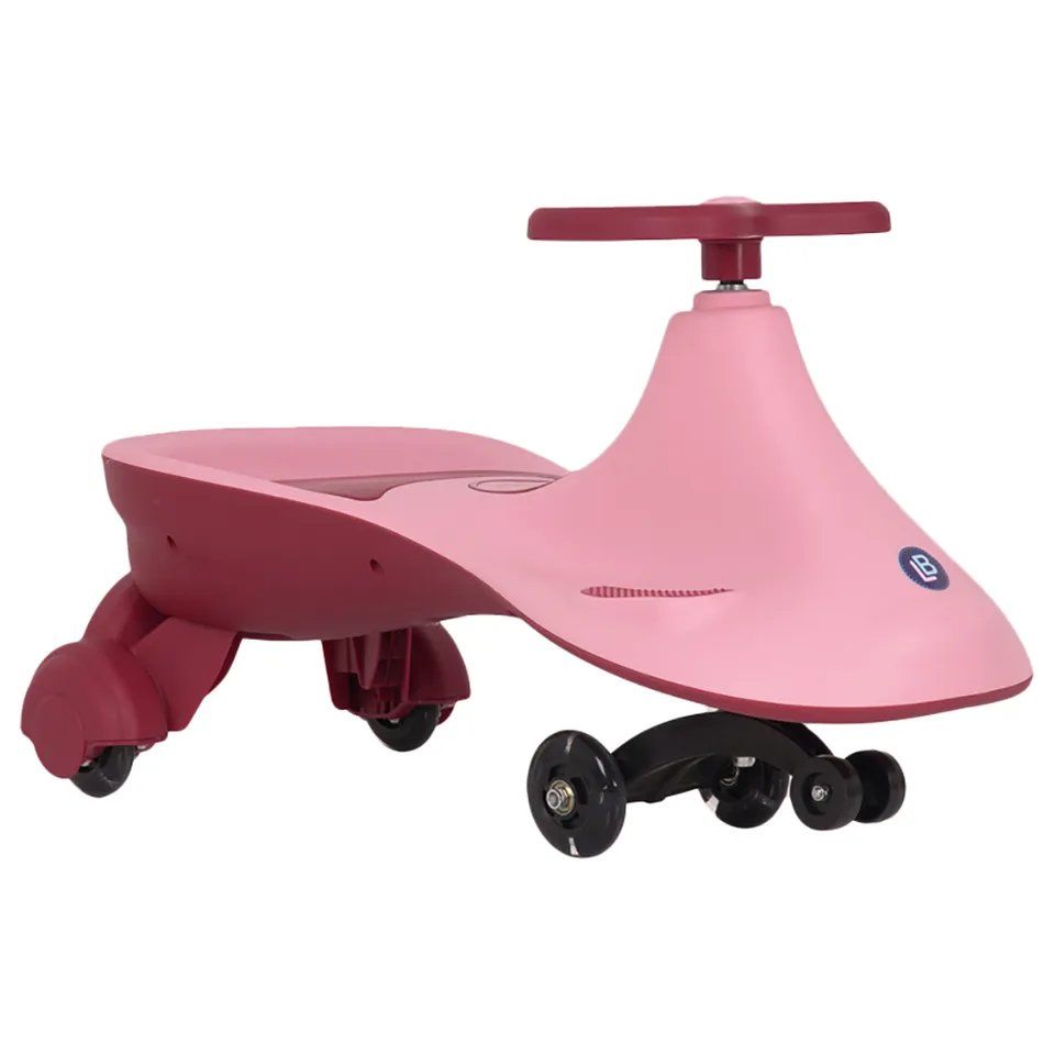 Amsham - Swing Car Ride On Toy for Children - Pink