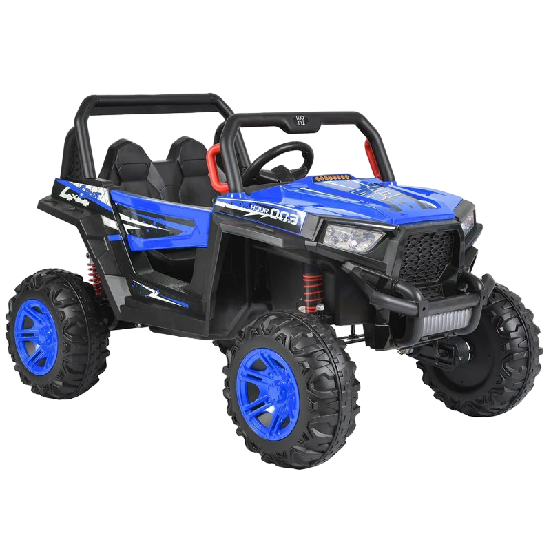 Amsham - Ride On Cars For Kids NEL 900 Jeep 12V - Blue