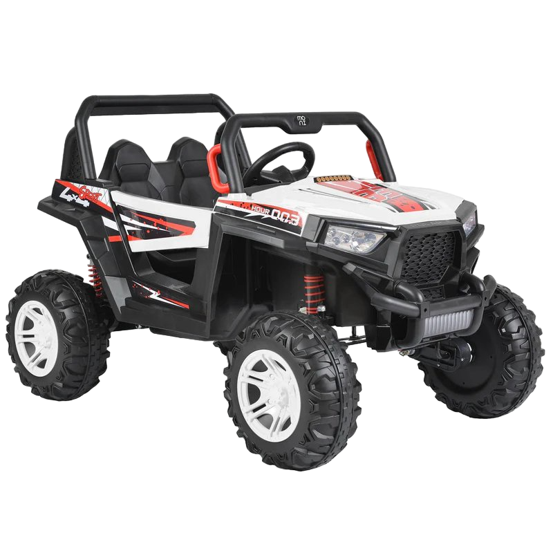 Amsham - Ride On Cars For Kids NEL 900 Jeep 12V - White