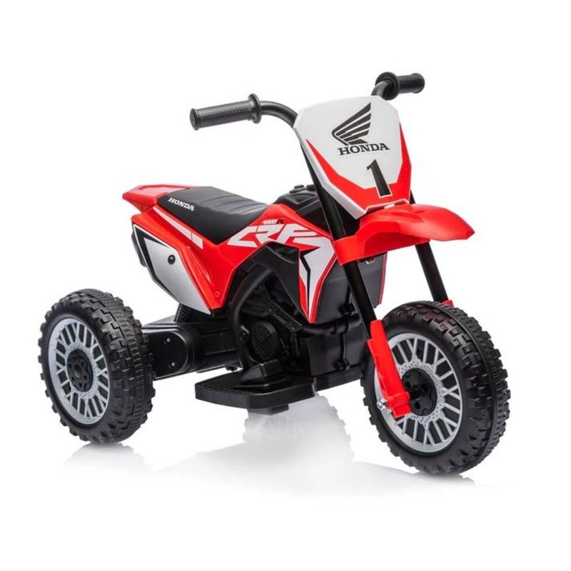 Amsham - Honda CRF-450R Three Wheel Kids Motorcycle 6V - Red