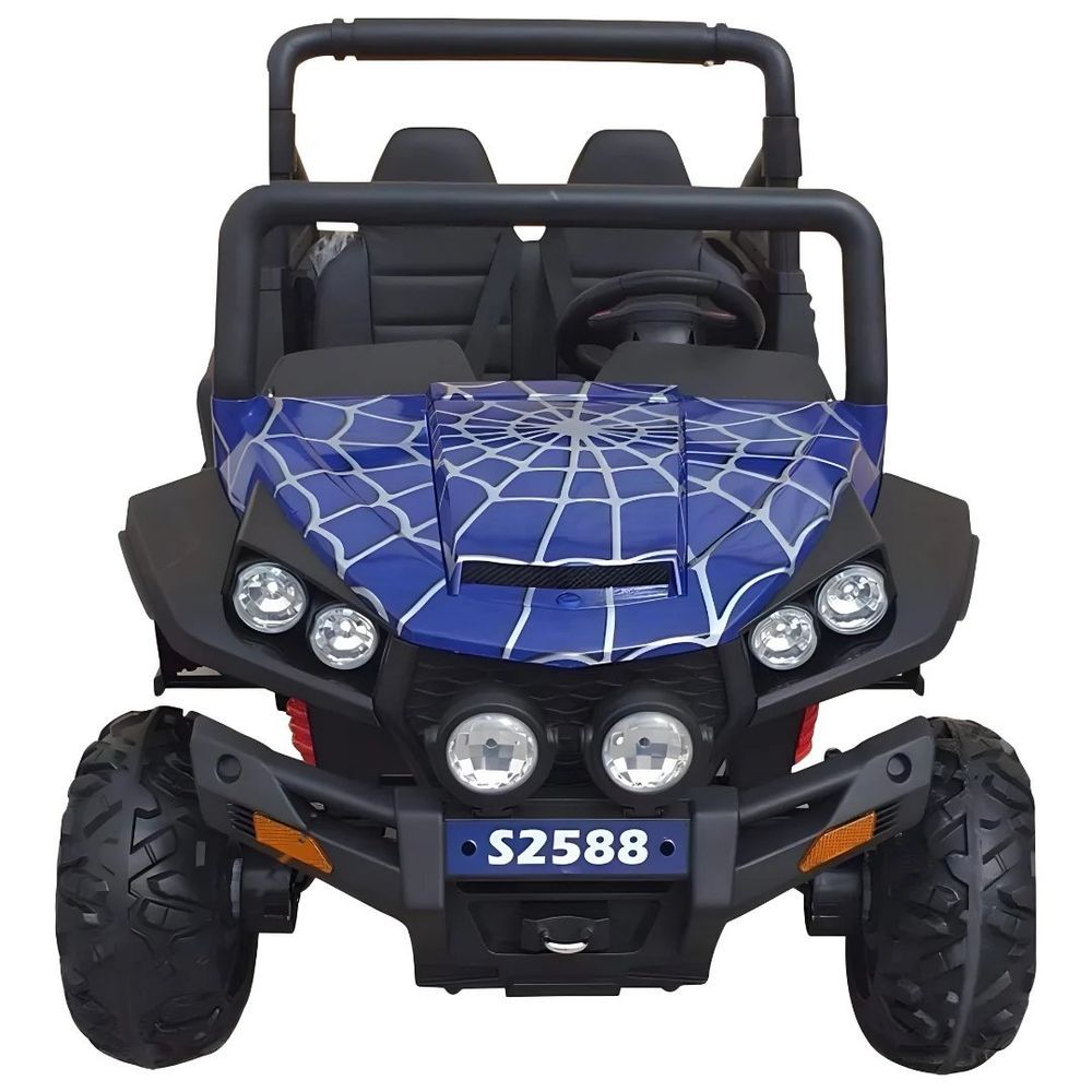 Amsham - 4x4 Drive Buggy Desert Kids Ride On Car 12V - Blue